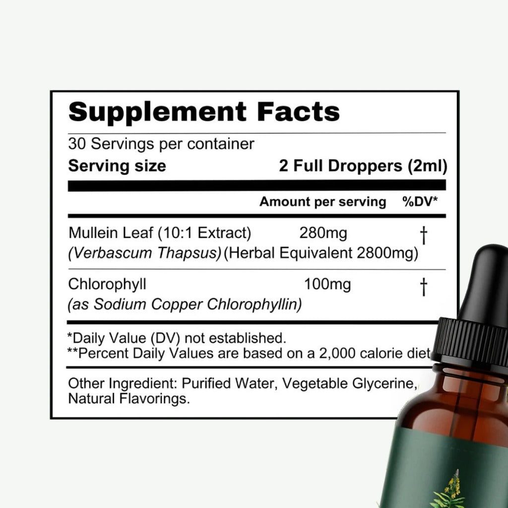 Nuvita Mullein + Chlorophyll Drops
